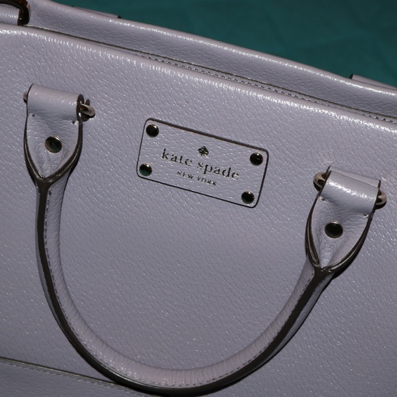 NWOT Kate Spade Satchel Bag - Lilac - Picture 3 of 5